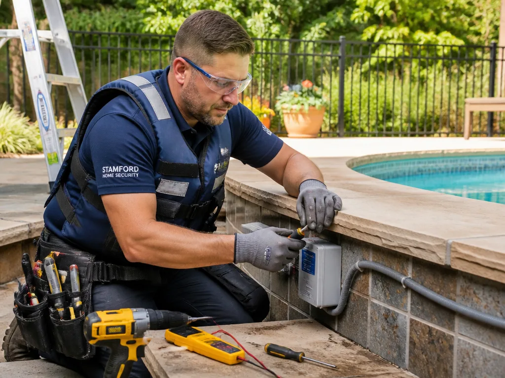 Pool Alarm Installation